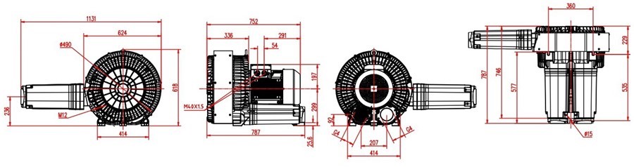 Model TBM 9320 27HP